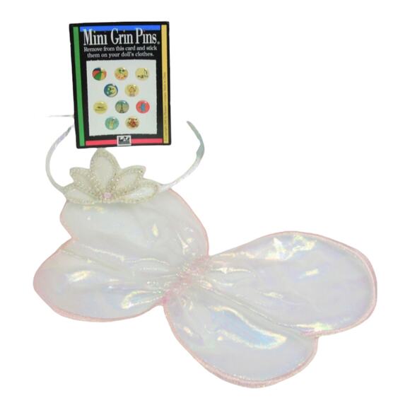 American Girl SUGAR PLUM FAIRY Nutcracker Suite Ballet Outfit Tiara Wand Tights+ - Picture 11 of 16